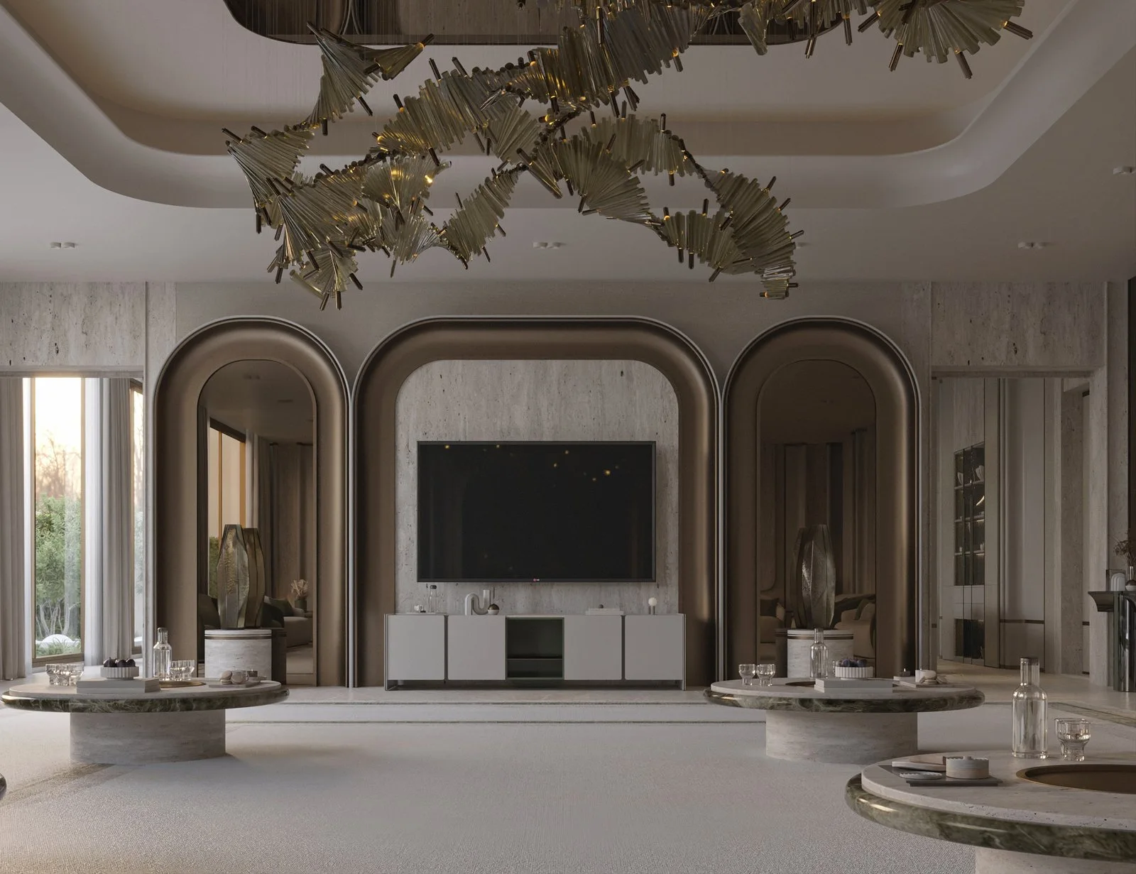 Private Luxury Villa – Riyadh, Saudi Arabia — design view