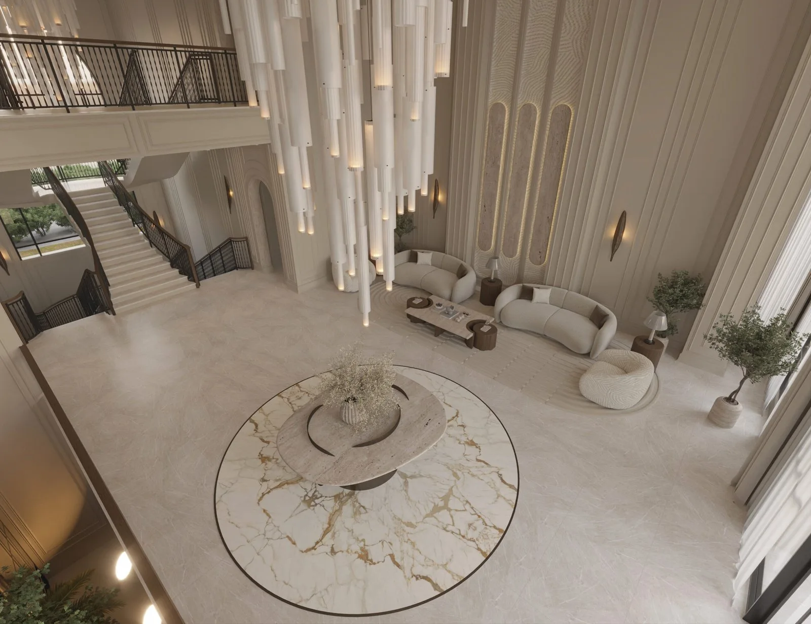Luxury Private Villa in Riyadh — design view