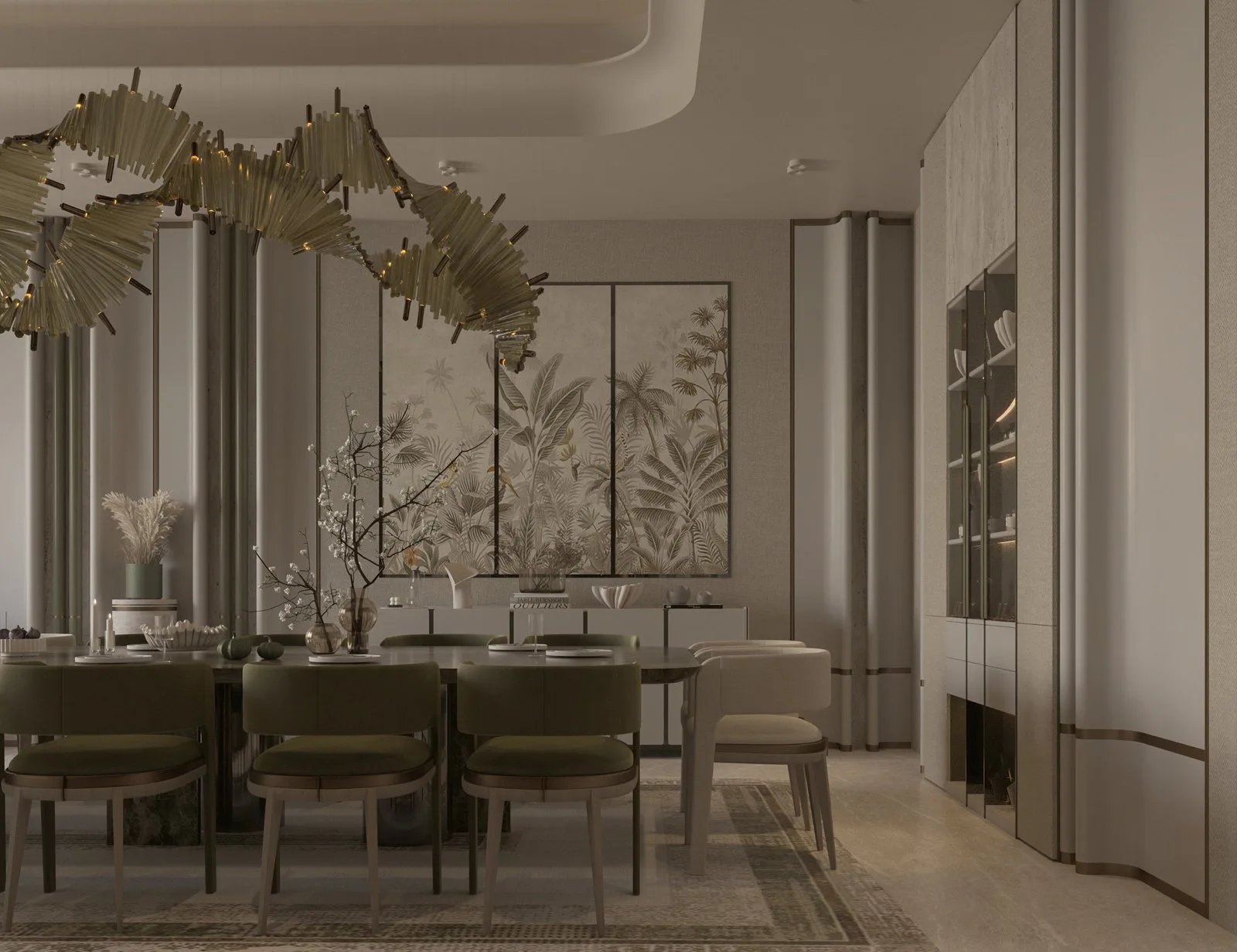 Private Luxury Villa – Riyadh, Saudi Arabia — design view