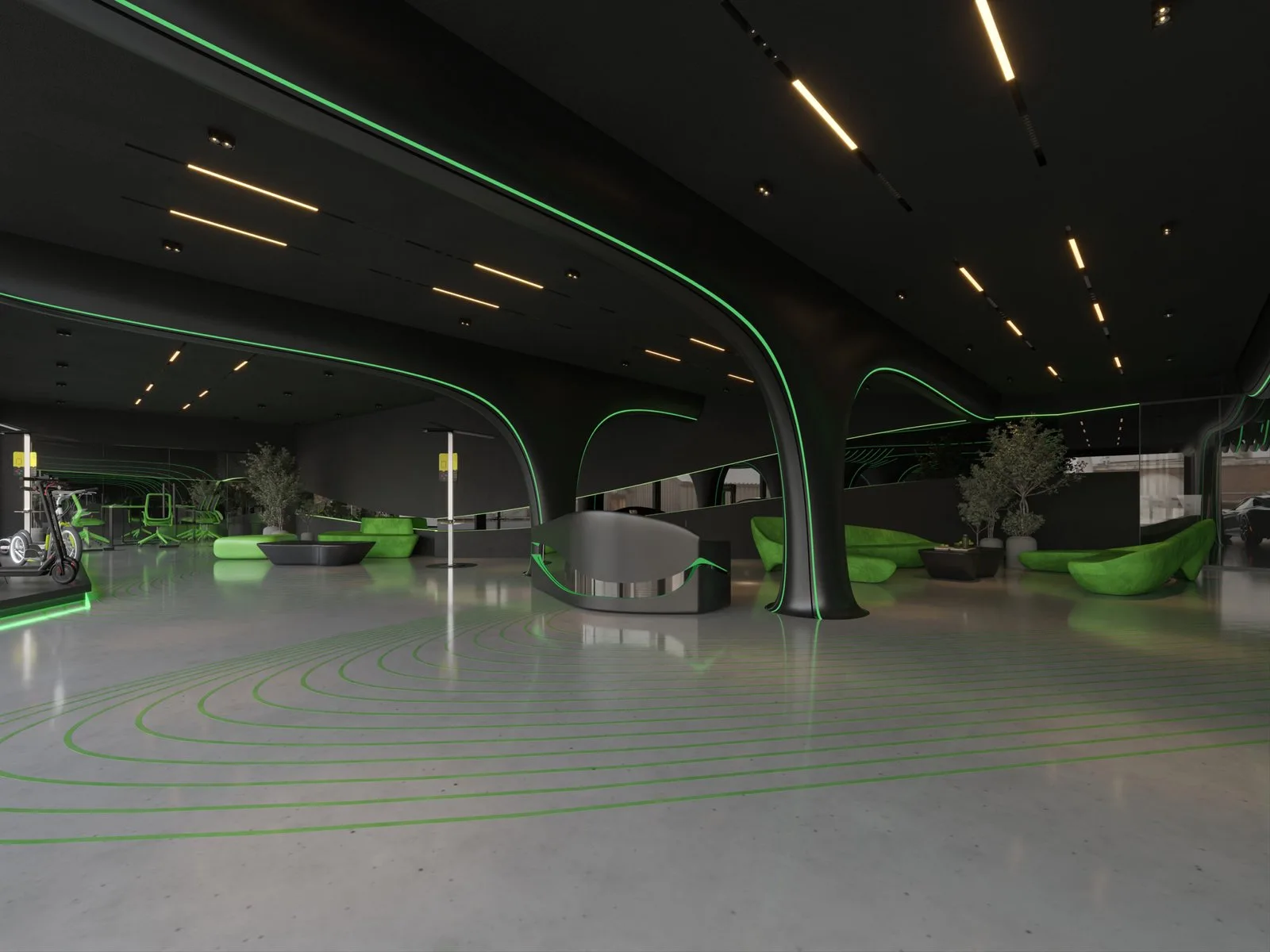 Electric Mobility Gallery – Lagos — design view