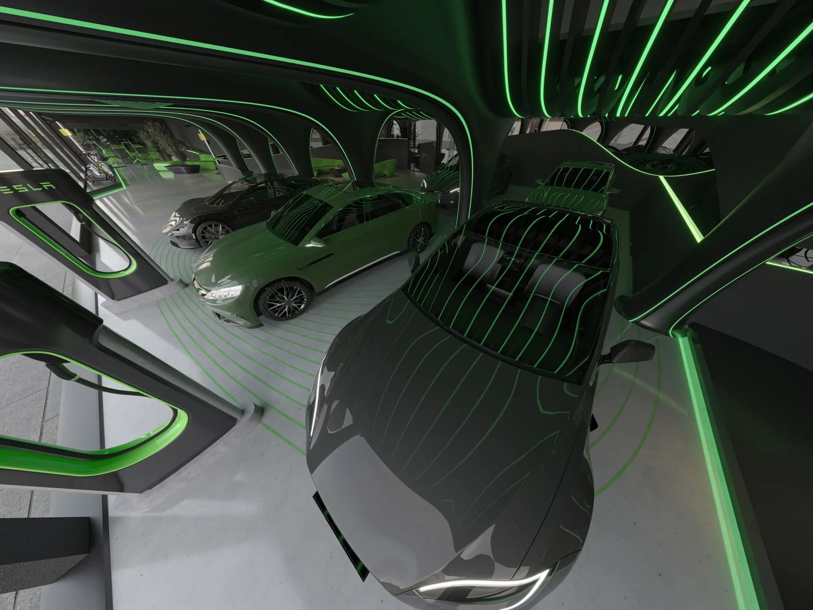 Electric Mobility Gallery – Lagos — design view