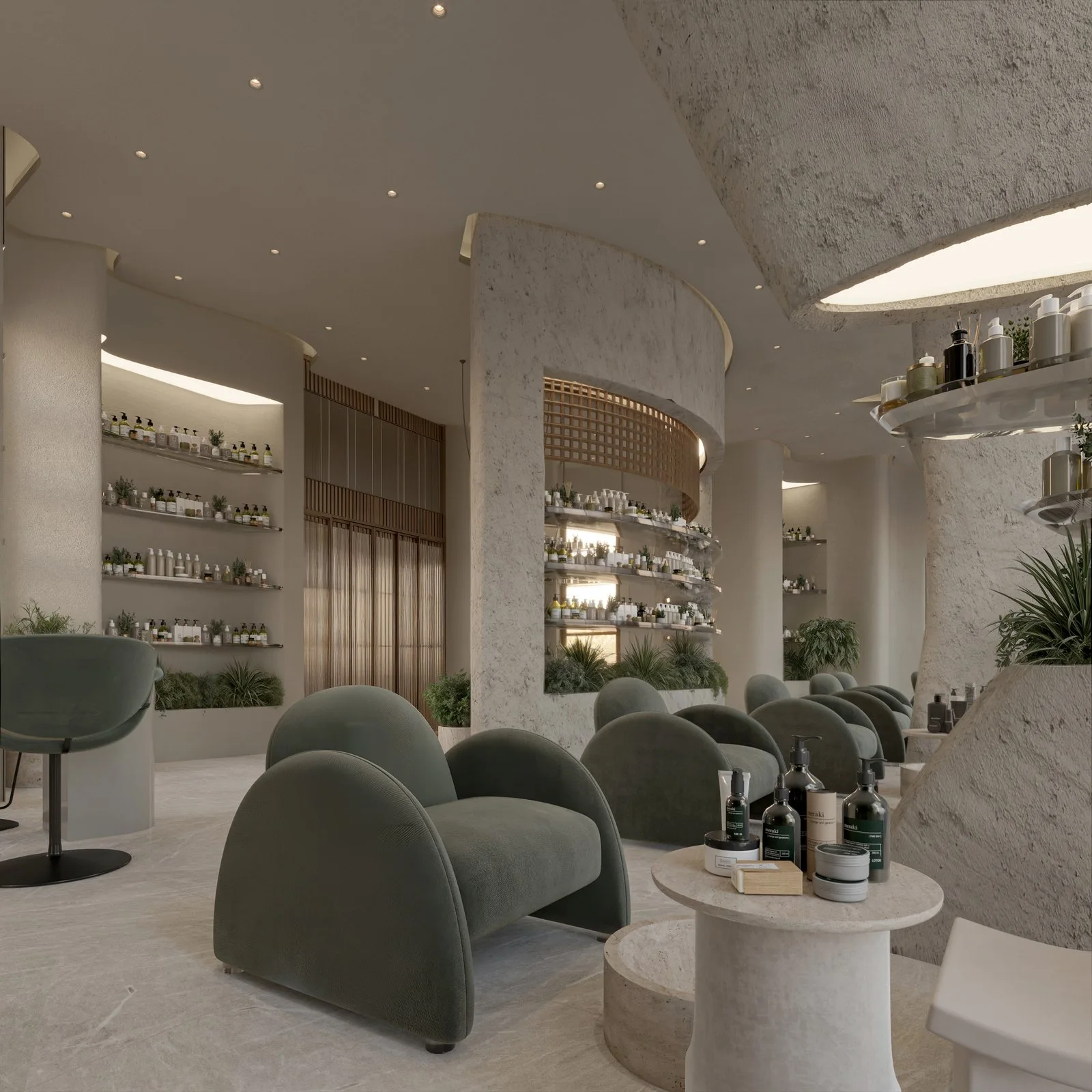 Hazel Spa Salon – Organic Luxury in Kuwait — design view