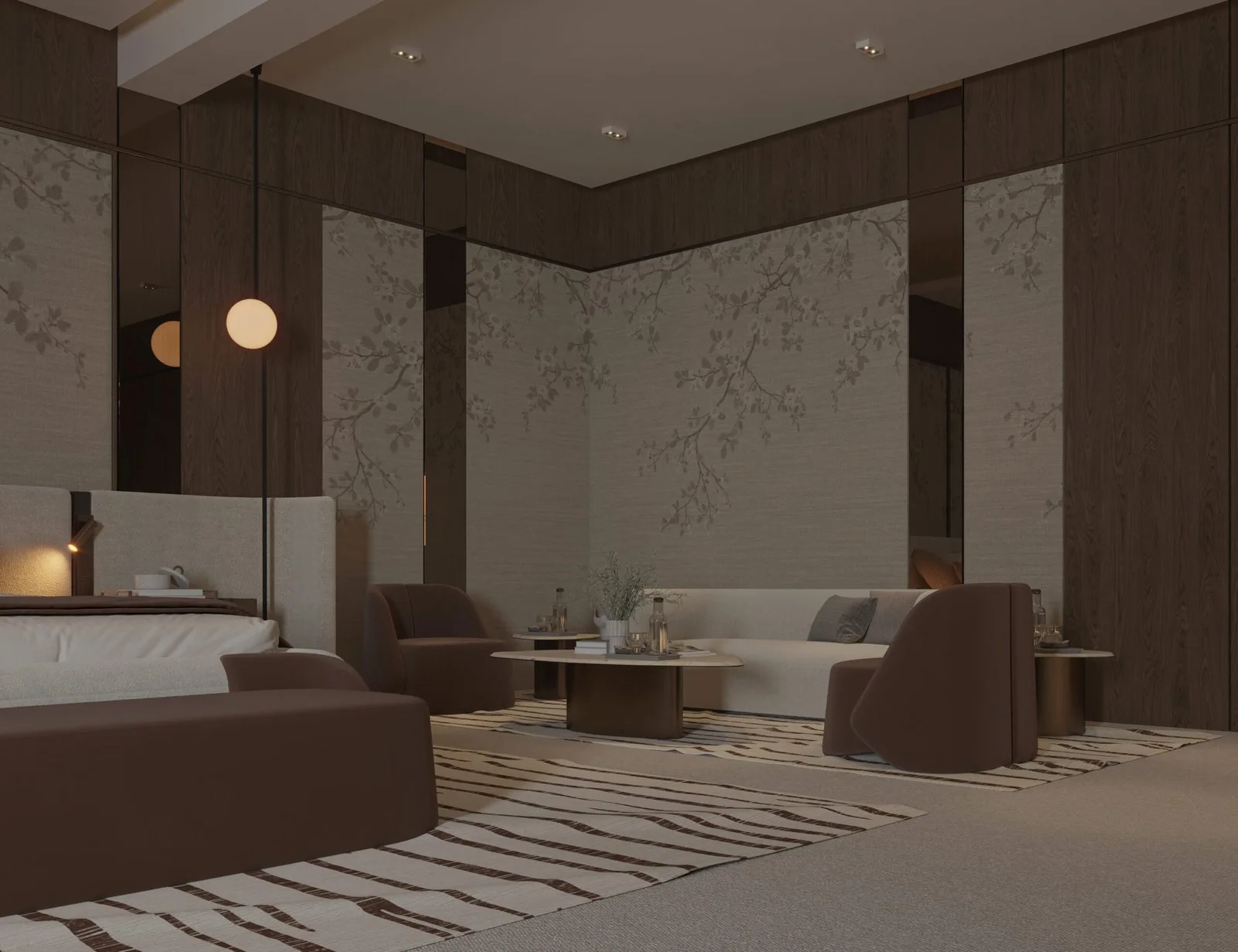 The Quiet Suite The Quiet Suite — design view