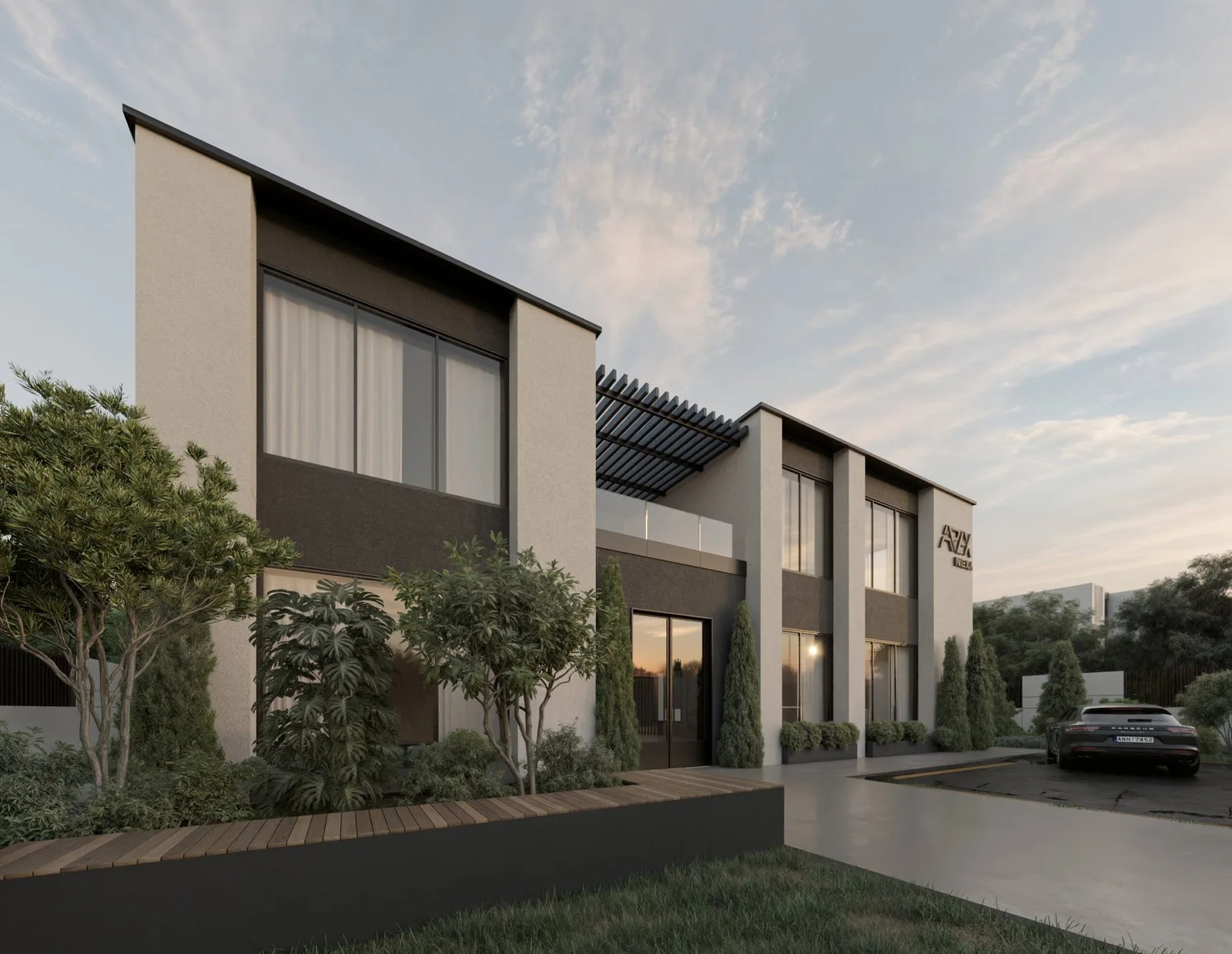 APEX HQ Damascus – Contemporary Prefab Design by Zakaria Eliwi — design view