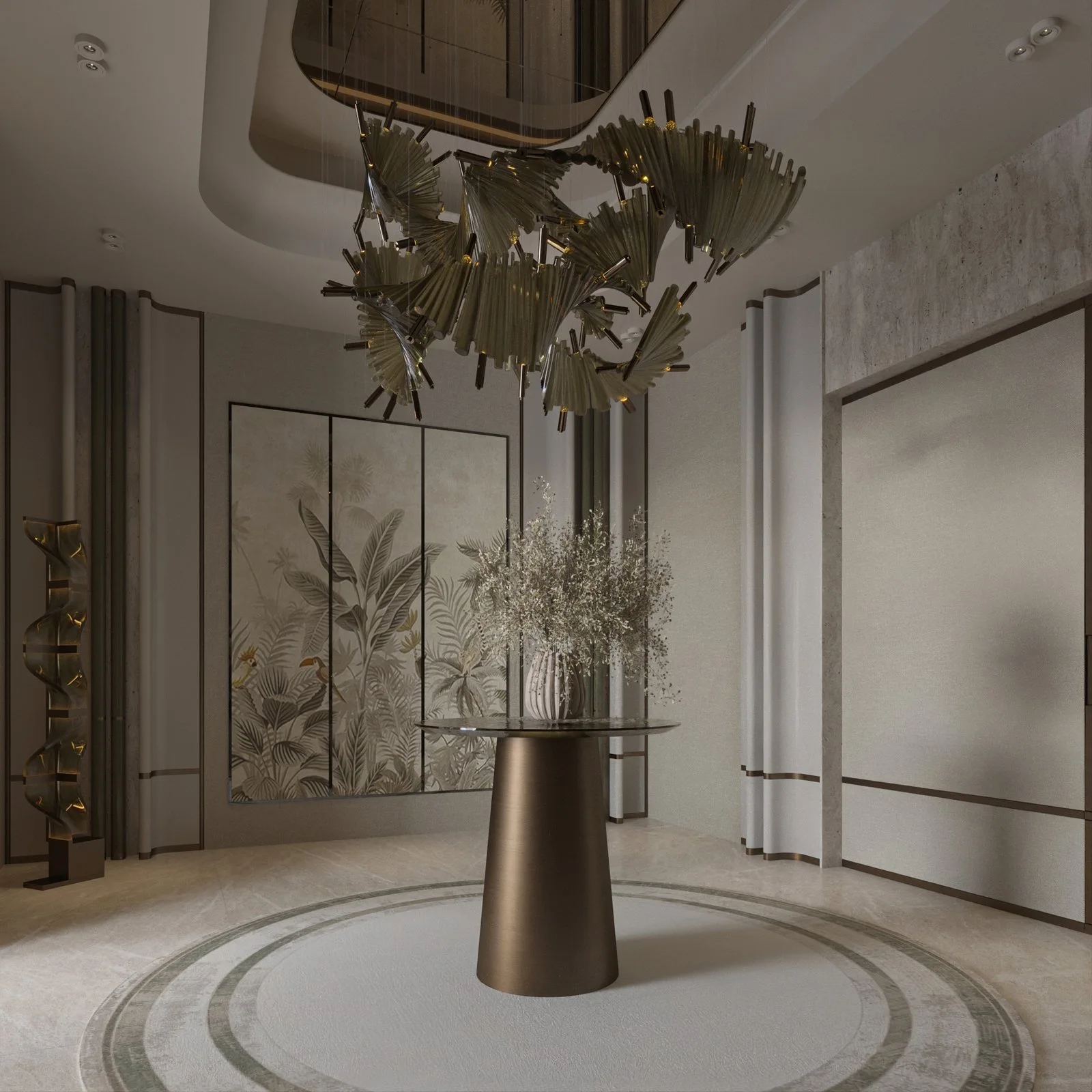 Private Luxury Villa – Riyadh, Saudi Arabia — design view