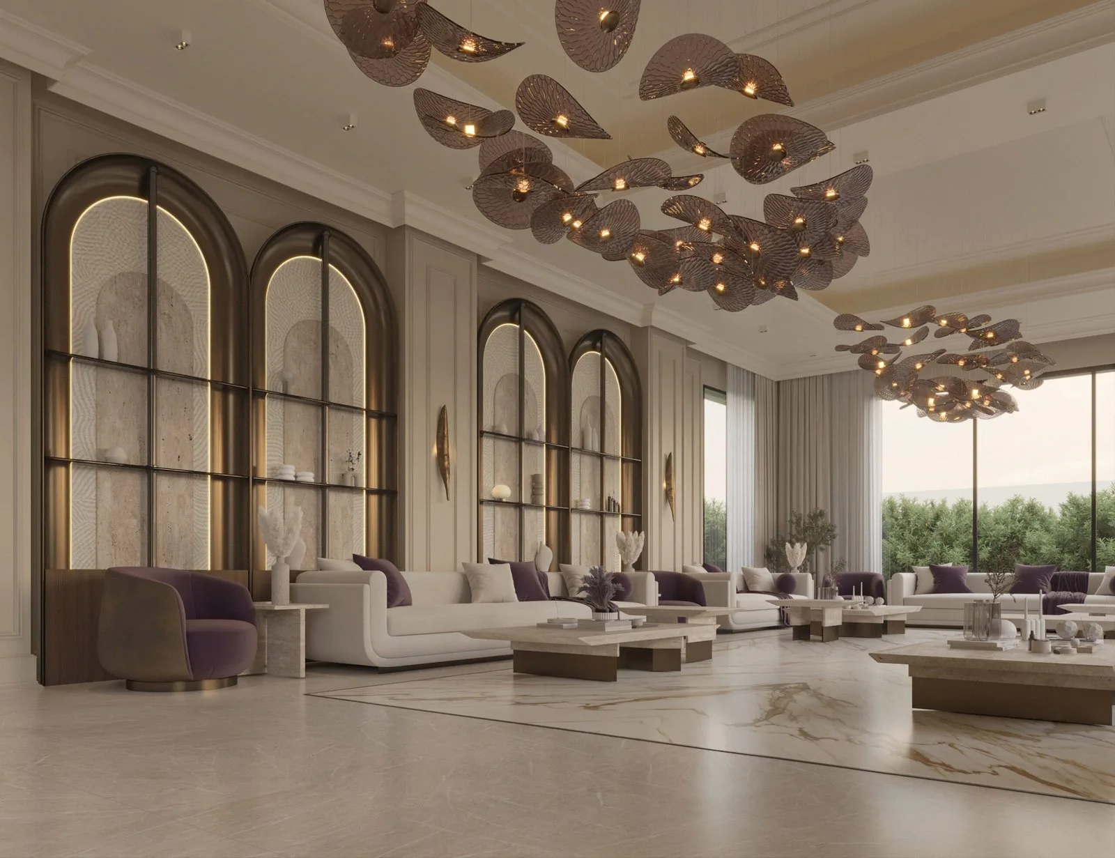 Luxury Private Villa in Riyadh — design view