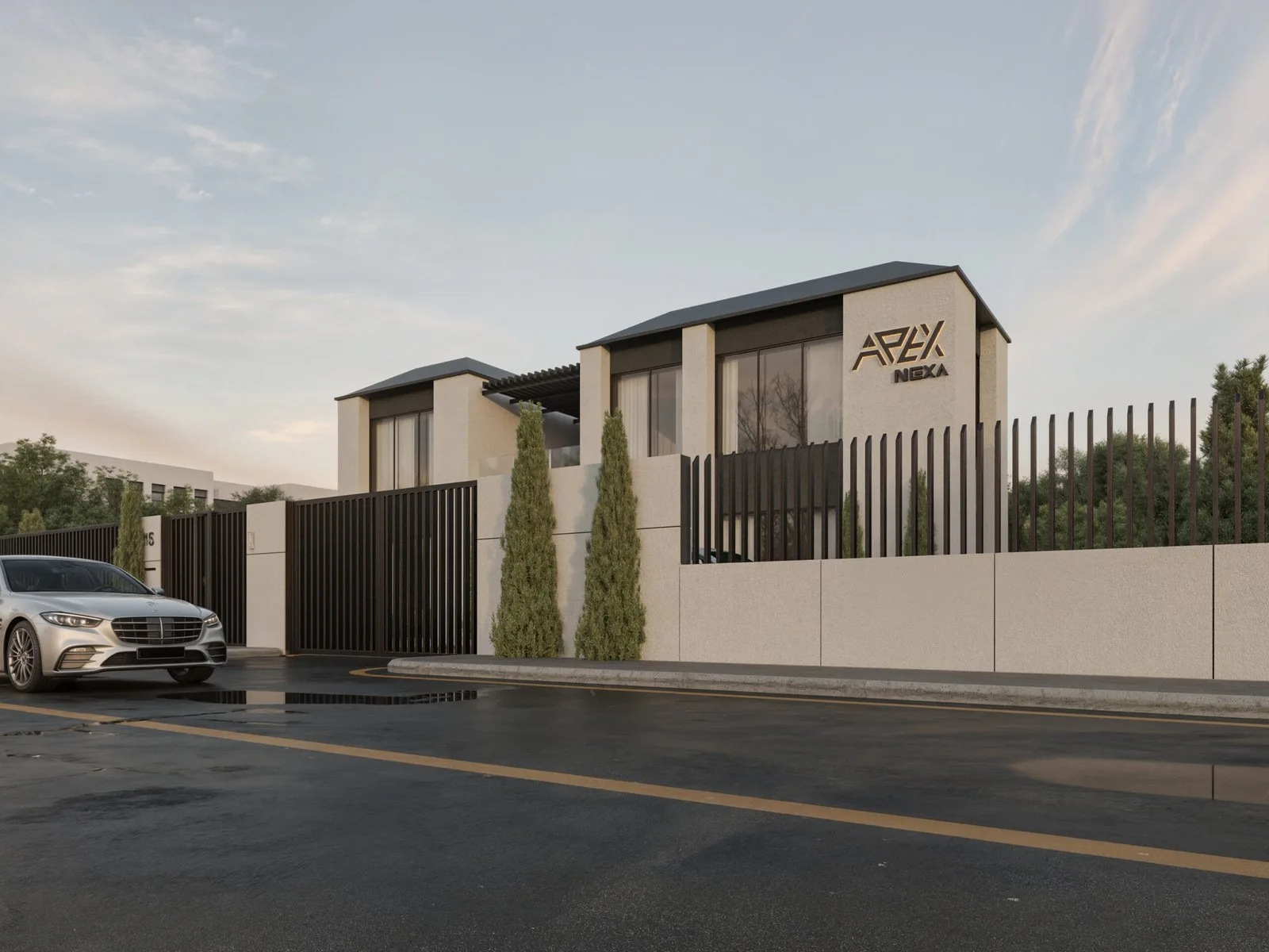 APEX HQ Damascus – Contemporary Prefab Design by Zakaria Eliwi — design view