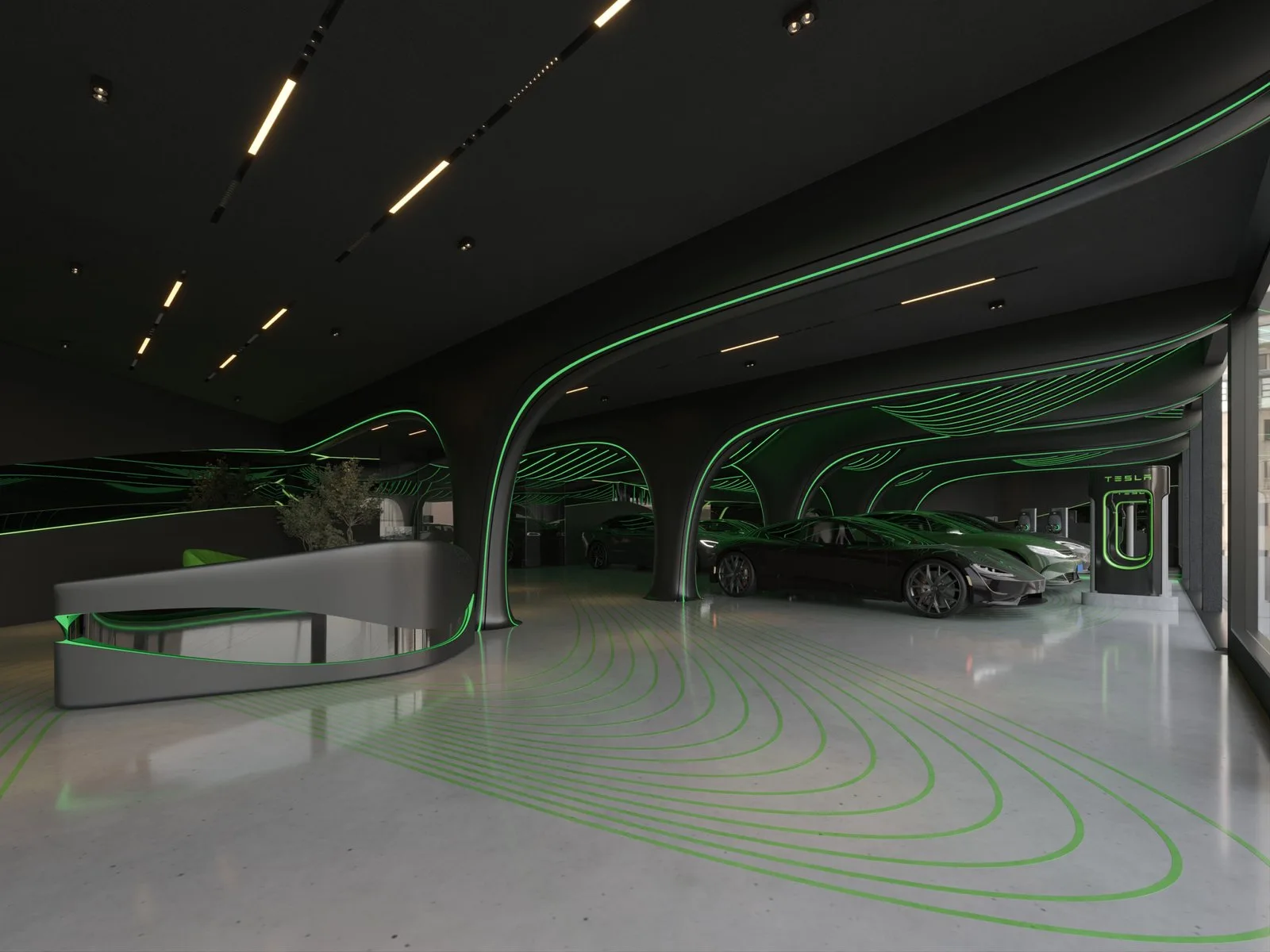 Electric Mobility Gallery – Lagos — design view