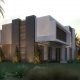 vill modern exterior design - exterior design - villa - tree -SKY