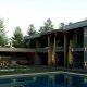 FOREST VILLA EXTERIOR DESIGN - concrete - wood - swimming pool - forest