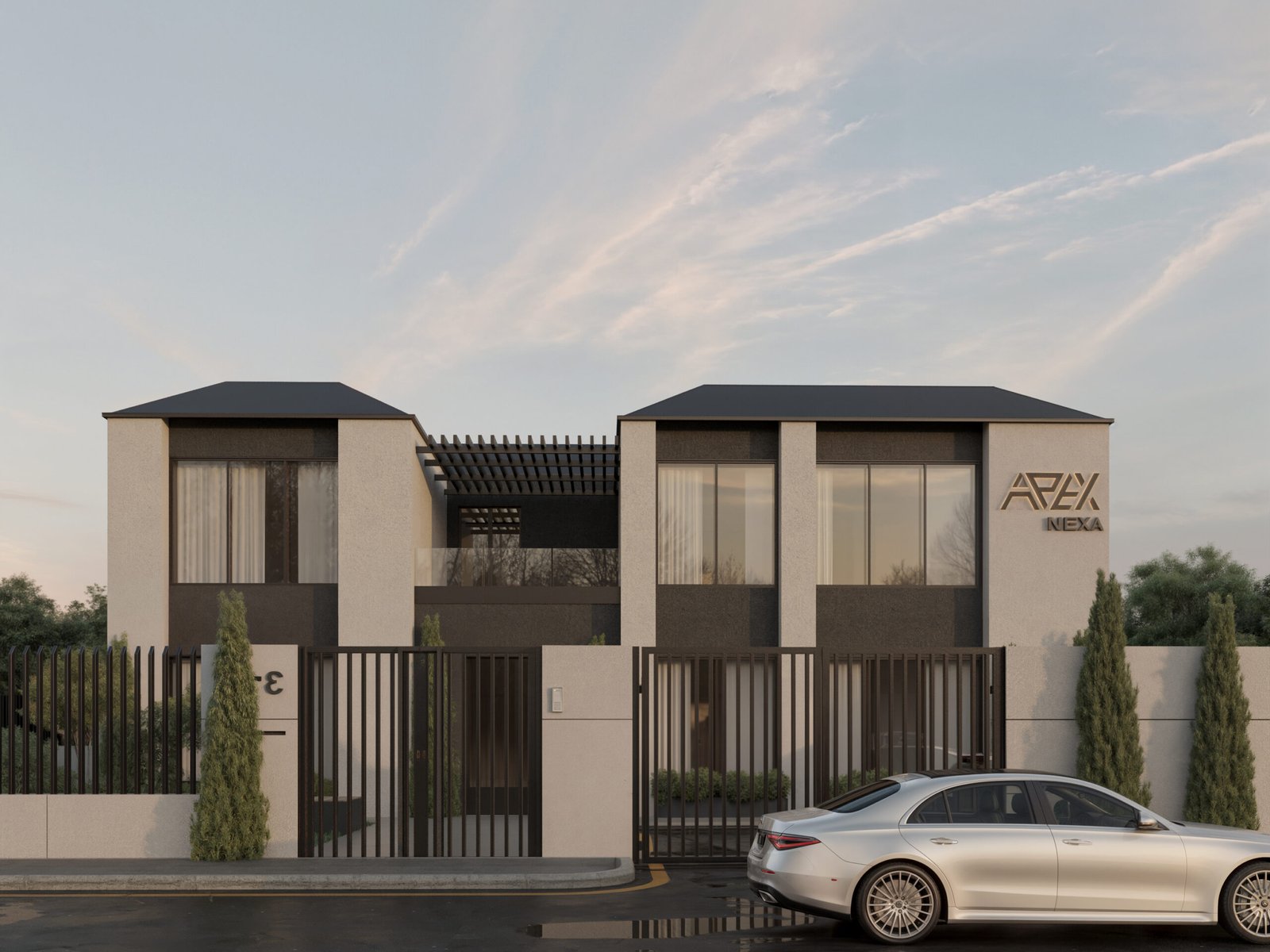 APEX HQ Damascus: 20-Day Prefabricated Office Design