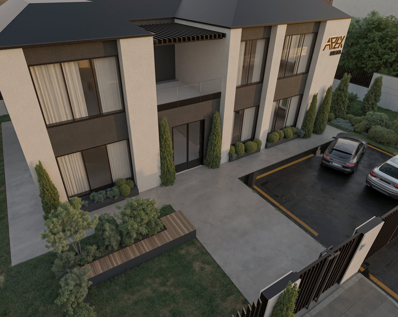 APEX HQ Damascus: 20-Day Prefabricated Office Design